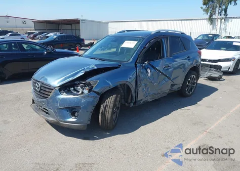 2016 Mazda Cx-5 Grand Touring из США, поврежденный, VIN JM3KE2DY9G0668029